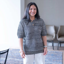 Load image into Gallery viewer, plastic-free 100% organic cotton knit shirt