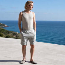 Load image into Gallery viewer, plastic-free 100% organic cotton fleece shorts