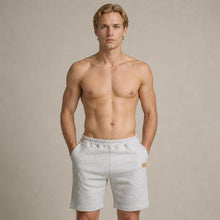 Load image into Gallery viewer, plastic-free 100% organic cotton fleece workout shorts