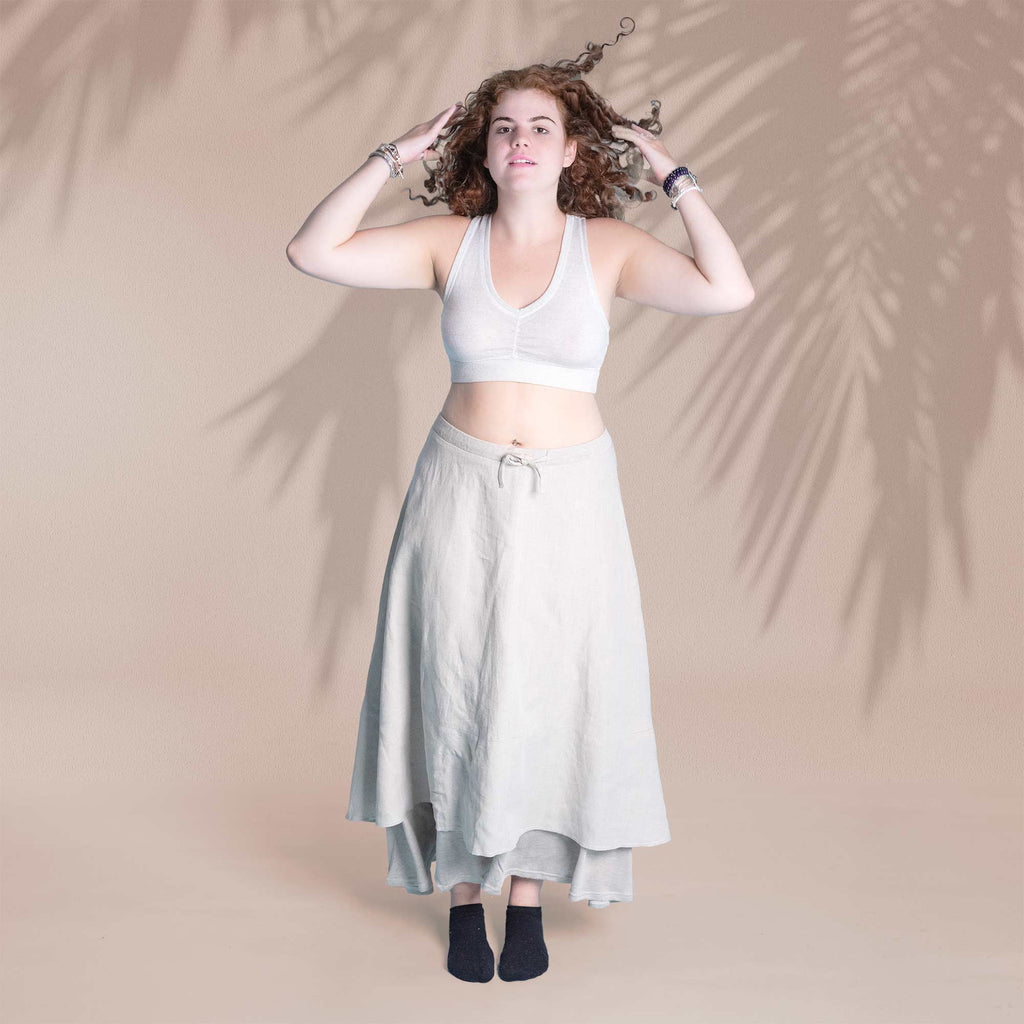 100% natural organic merino wool bra