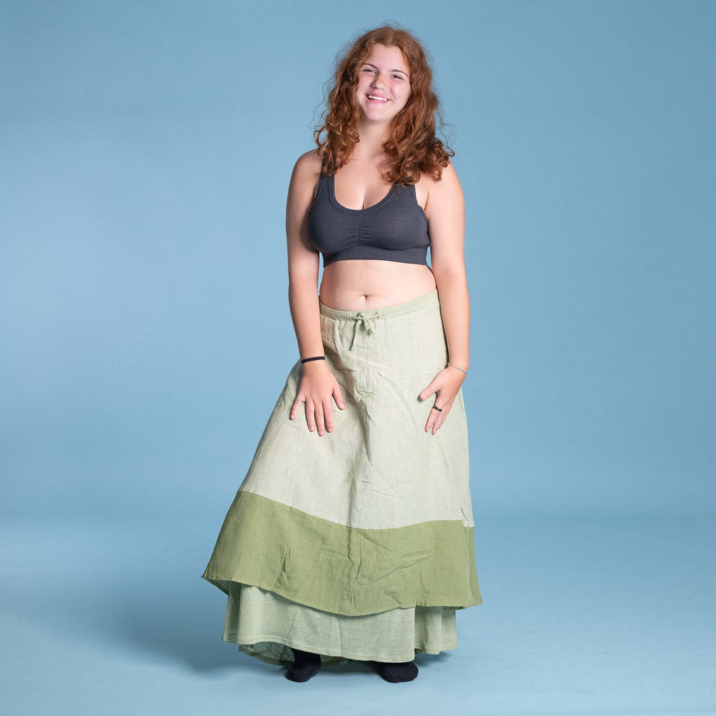 organic hemp skirt