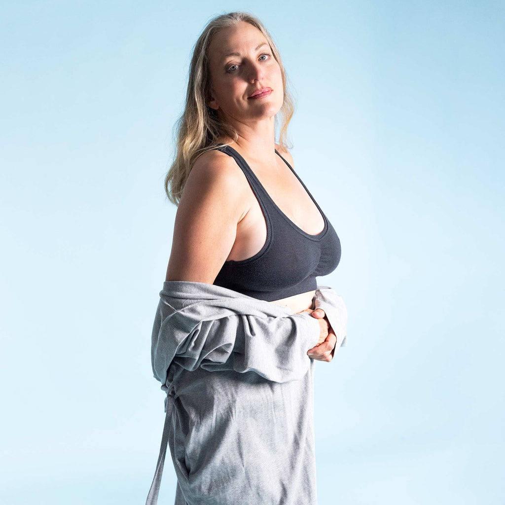 100% organic merino bra