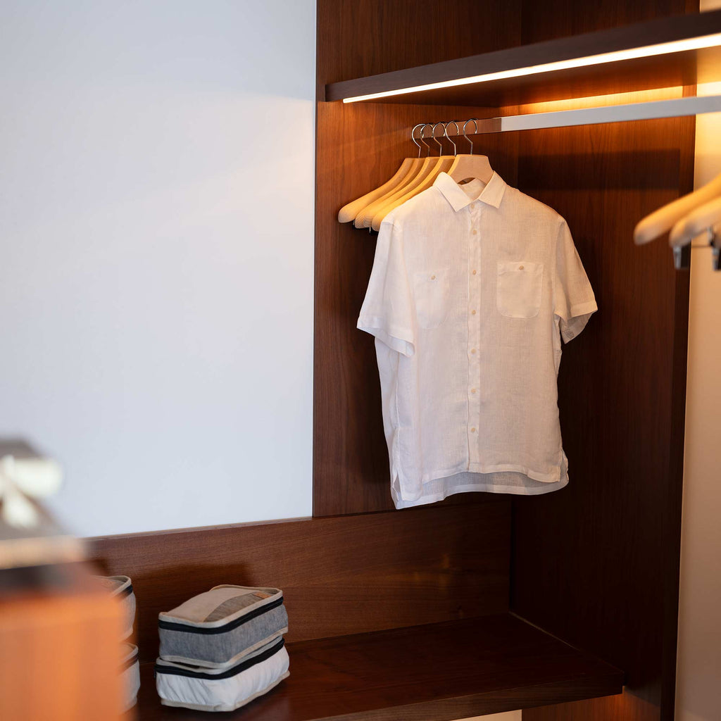 plastic-free 100% organic linen packing cubes