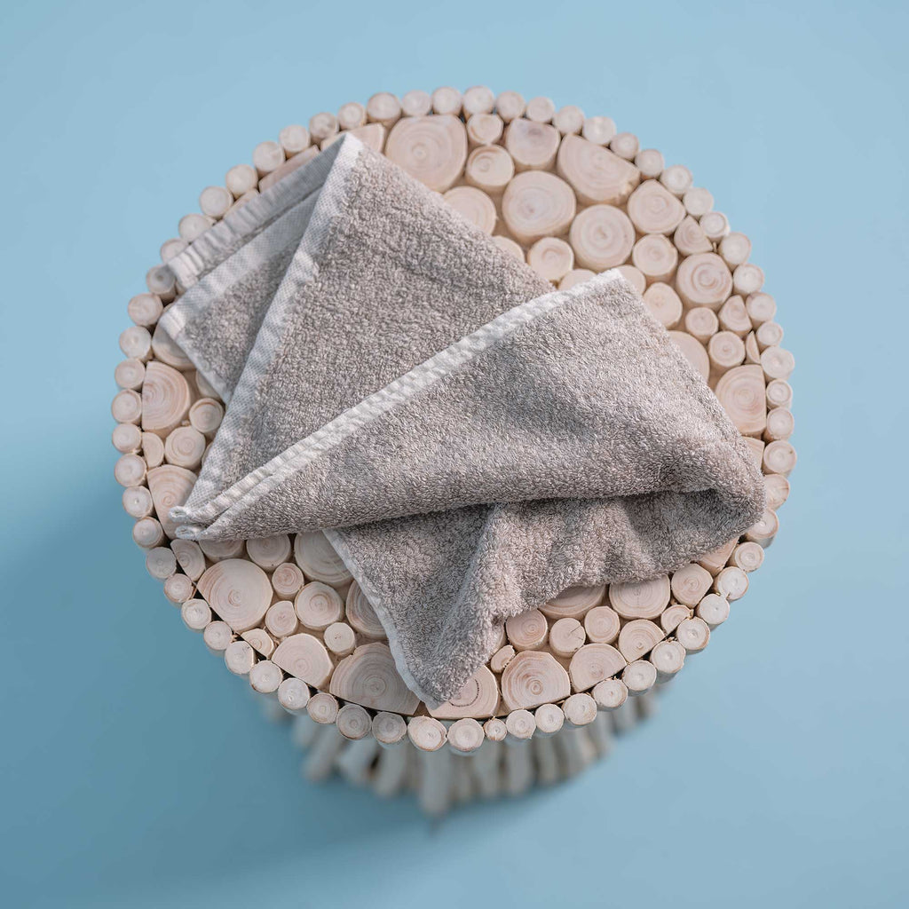 organic linen hand towel