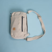Load image into Gallery viewer, organic linen crossbody bag