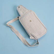 Load image into Gallery viewer, organic linen crossbody shoulder bag