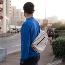 Load image into Gallery viewer, organic linen cross-body shoulder bag
