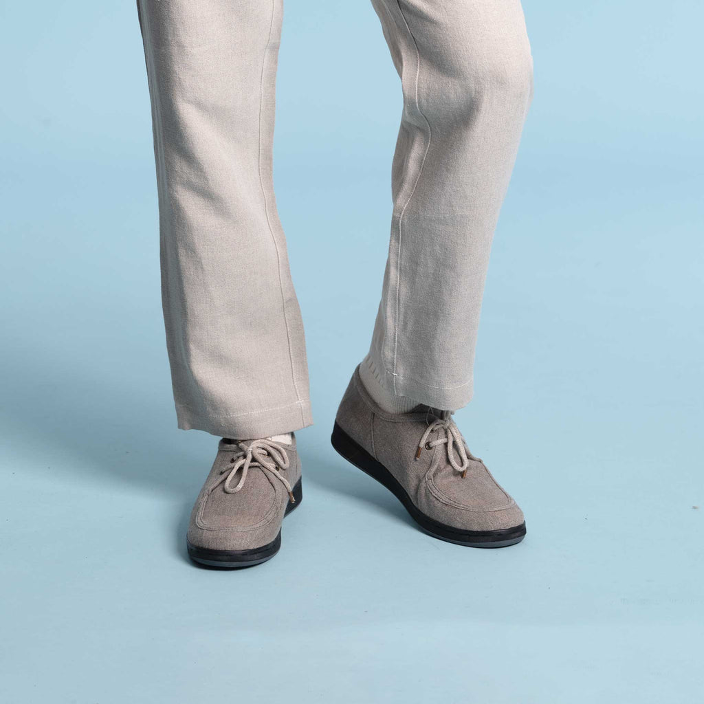 Handmade Linen Leather-Free Shoes Rawganique Handmade Linen Leather-Free Shoes Rawganique