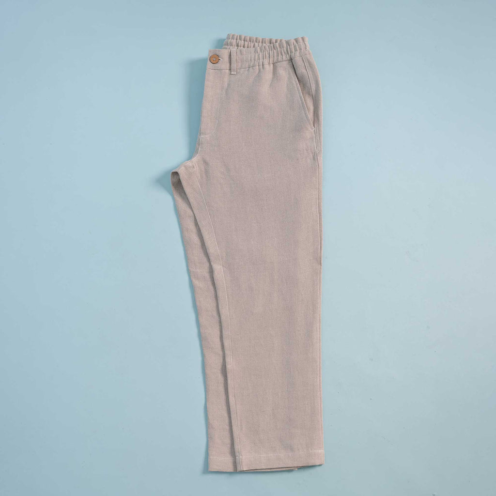 100% organic linen pants