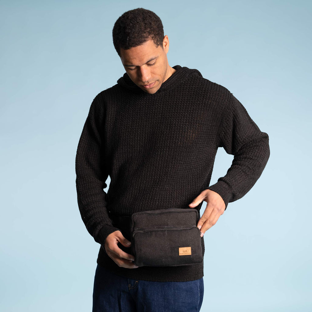 hemp waist pouch