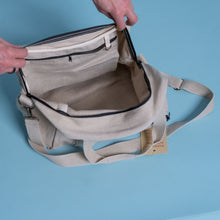 Load image into Gallery viewer, plastic-free hemp duffel bag