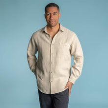 Load image into Gallery viewer, organic linen long sleeve shirt