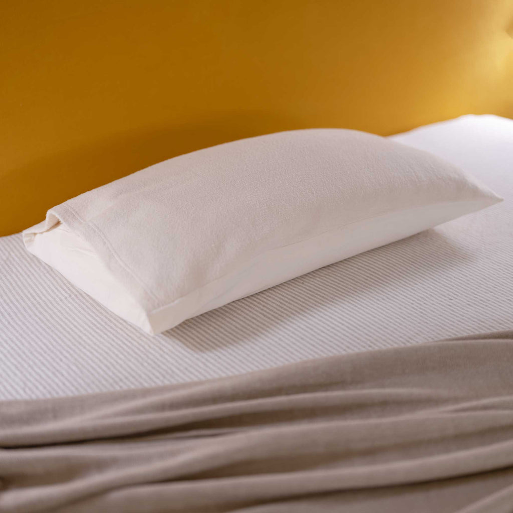 organic cotton fleece pillowcase