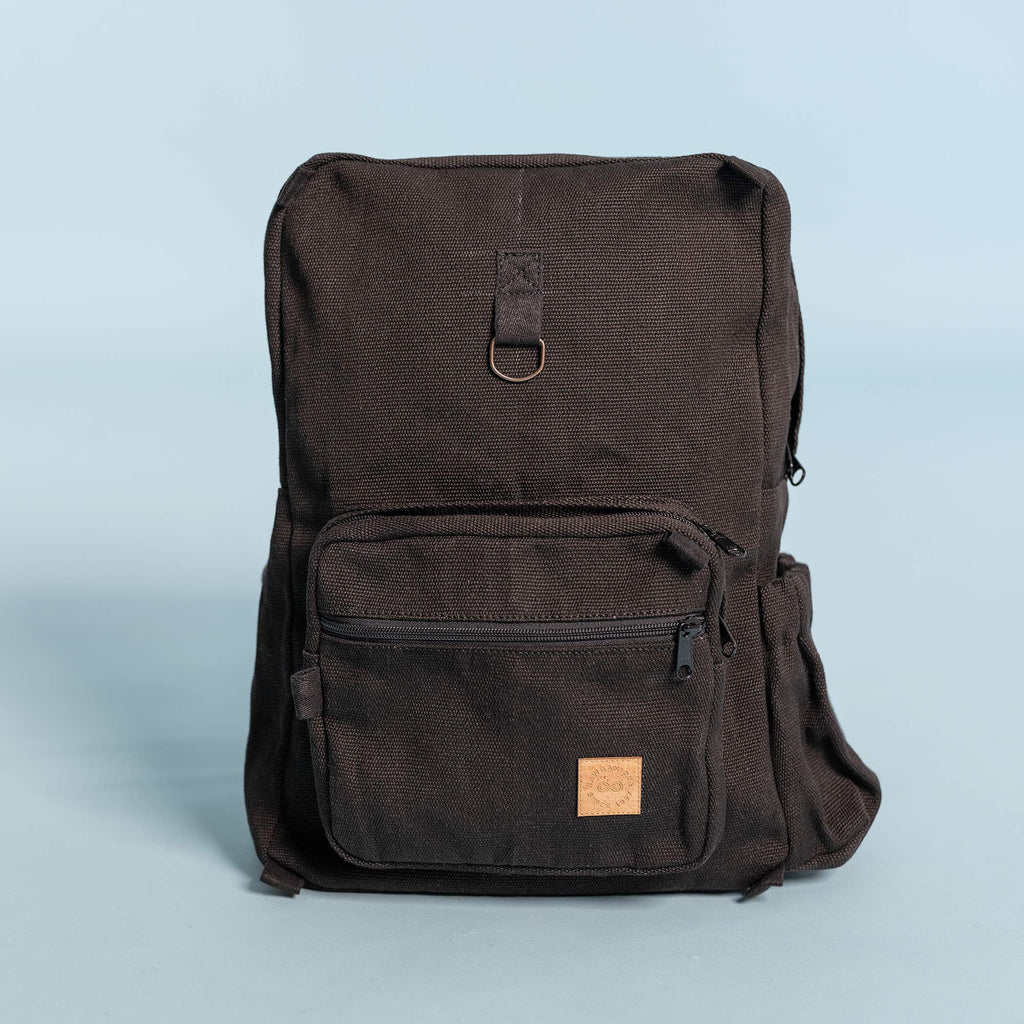 100% hemp backpack