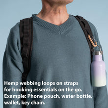 Load image into Gallery viewer, hemp backpack