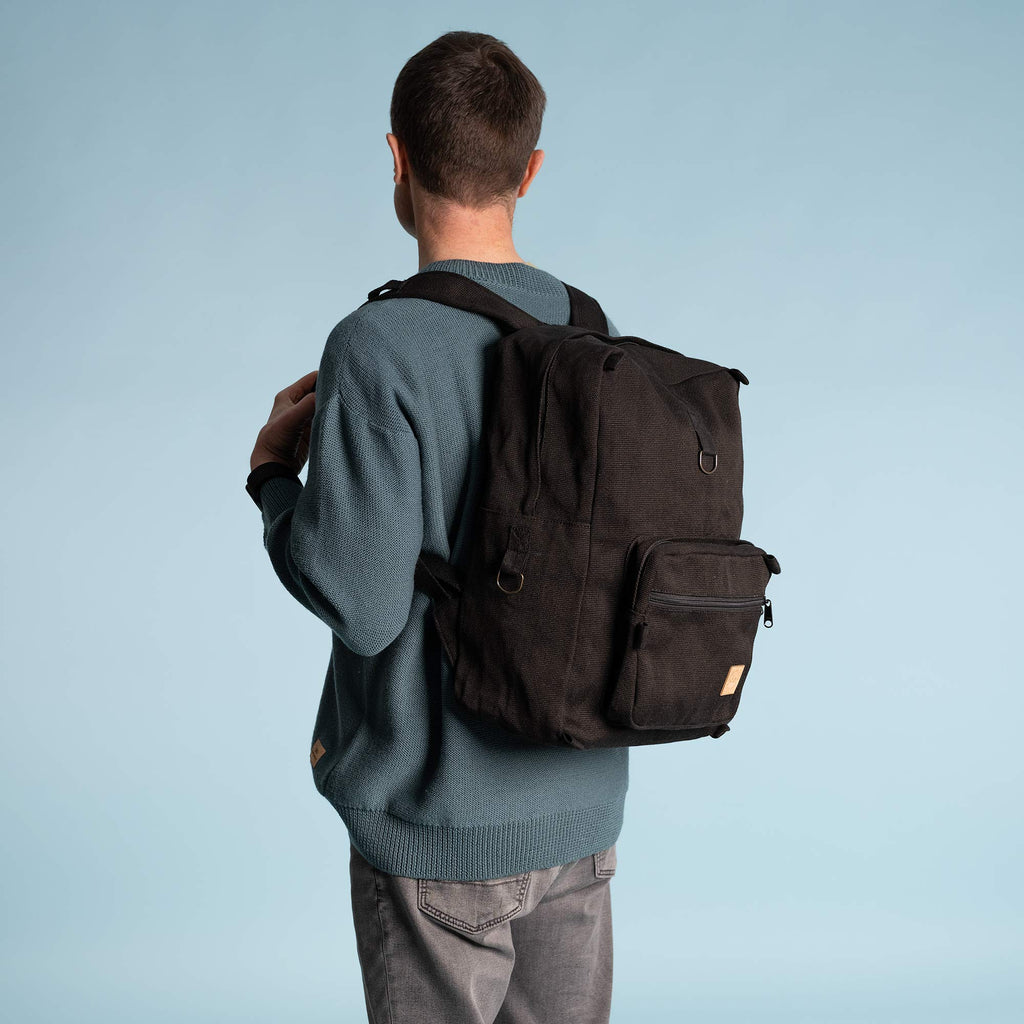 organic hemp backpack