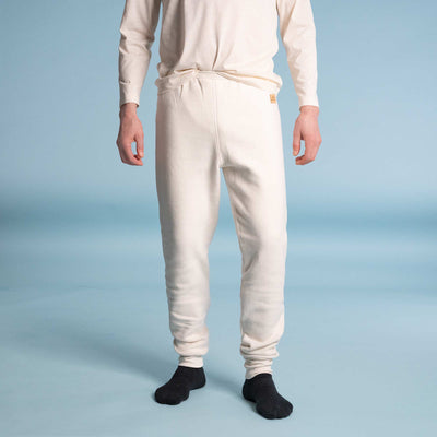 plastic-free 100% organic cotton leggings thermal long johns