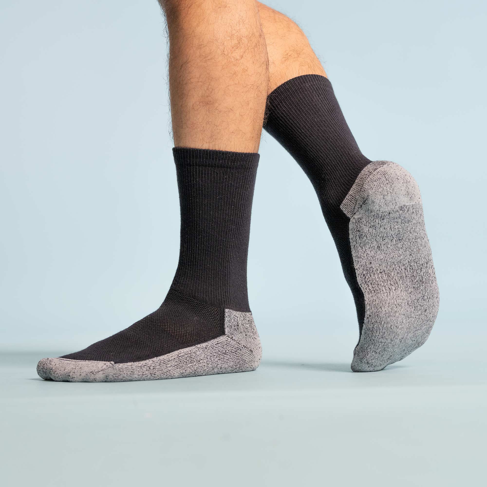 Organic Cotton Sports Crew Socks (with Coolmax) – Rawganique