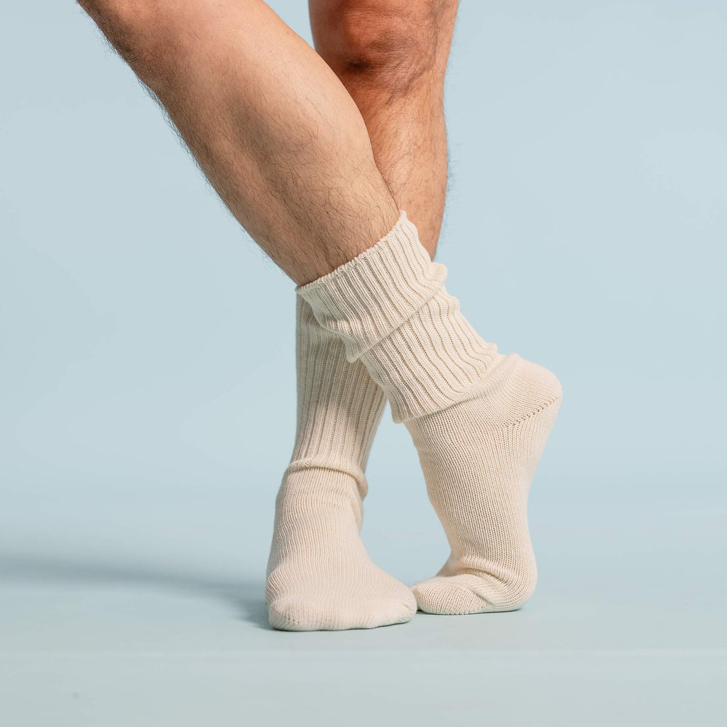 hypoallergenic organic cotton socks made in usa