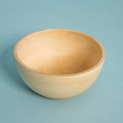 Solid Wood Salad Bowl (Glue-free, Chemical-free)