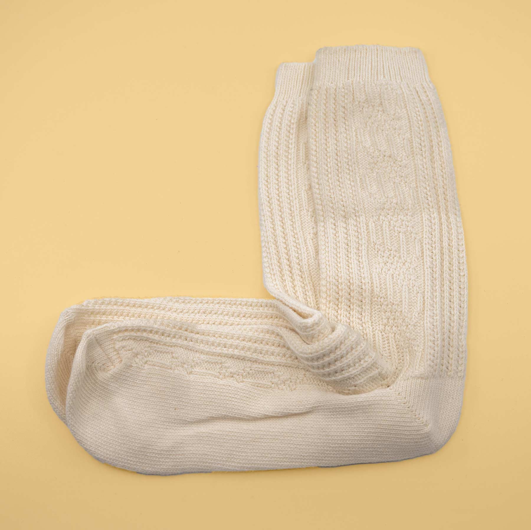 Organic Cotton Jacquard Socks (Grown & Made in USA) Rawganique
