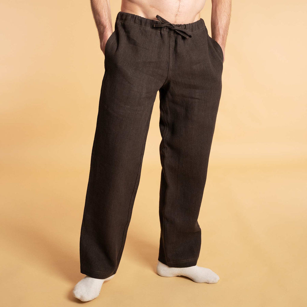 100% hemp casual pants