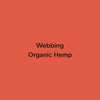 organic hemp webbing