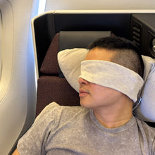 Load image into Gallery viewer, VERONA Elastic-Free 100% Hemp Knit Eyeshade / Headband / Ear Warmer / Neck Warmer (Plastic-Free) (OC Thread) (Handmade in USA) (100% Biodegradable)