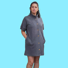 Load image into Gallery viewer, 100% organic cotton fleece dress