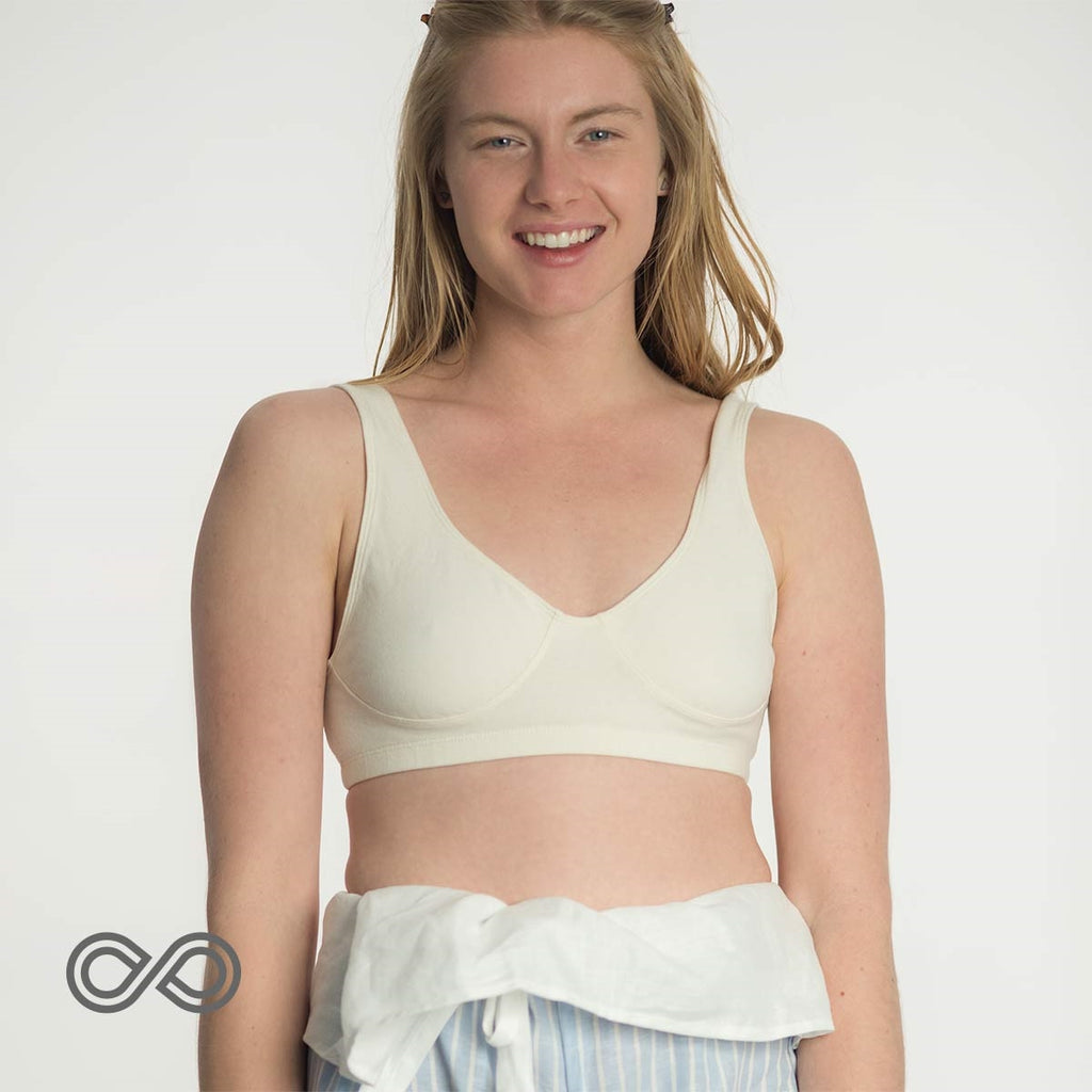 organic cotton bra