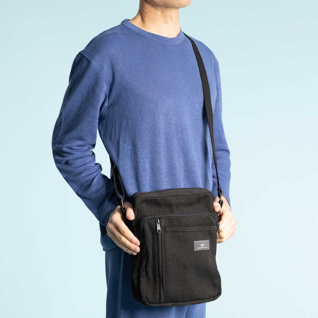 hemp shoulder bag