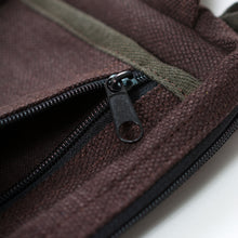 Load image into Gallery viewer, AROUND-THE-WORLD 3-in-1 Convertible Hemp Waist Pouch (9x5x2&quot;)