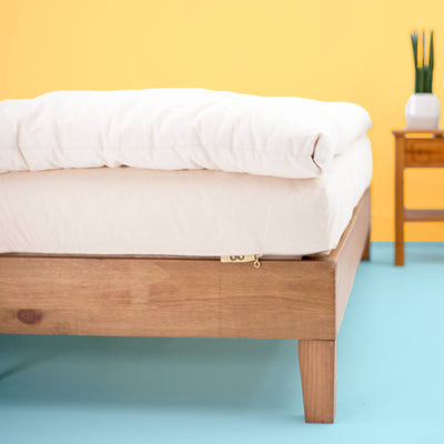 MAYBOURNE Organic Wool Mattress Topper (Handmade in USA) 99.9% Biodegradable)