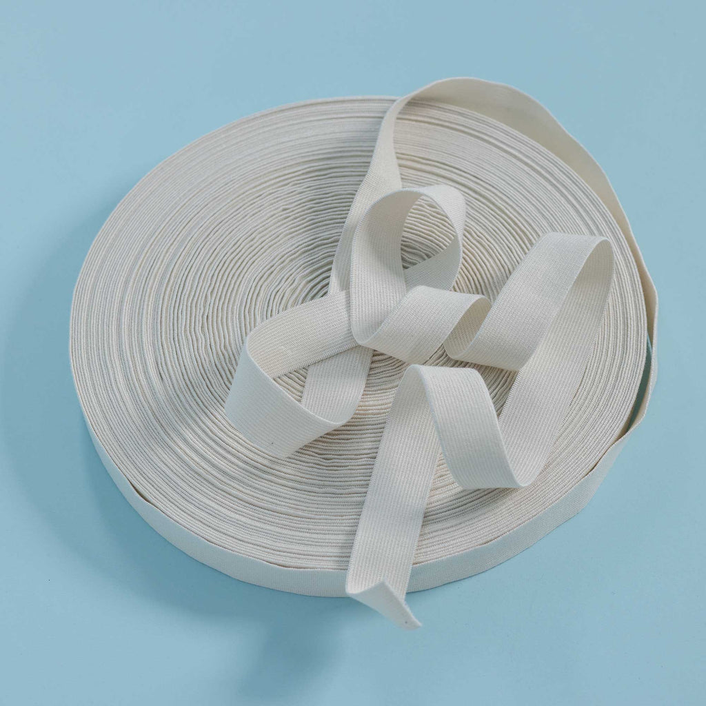 Organic Elastic Spool (50% Organic Cotton, 50% Organic Natural Rubber)