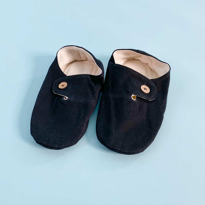organic cotton house-shoes glue free elastic-free plastic-free sweatshop-free