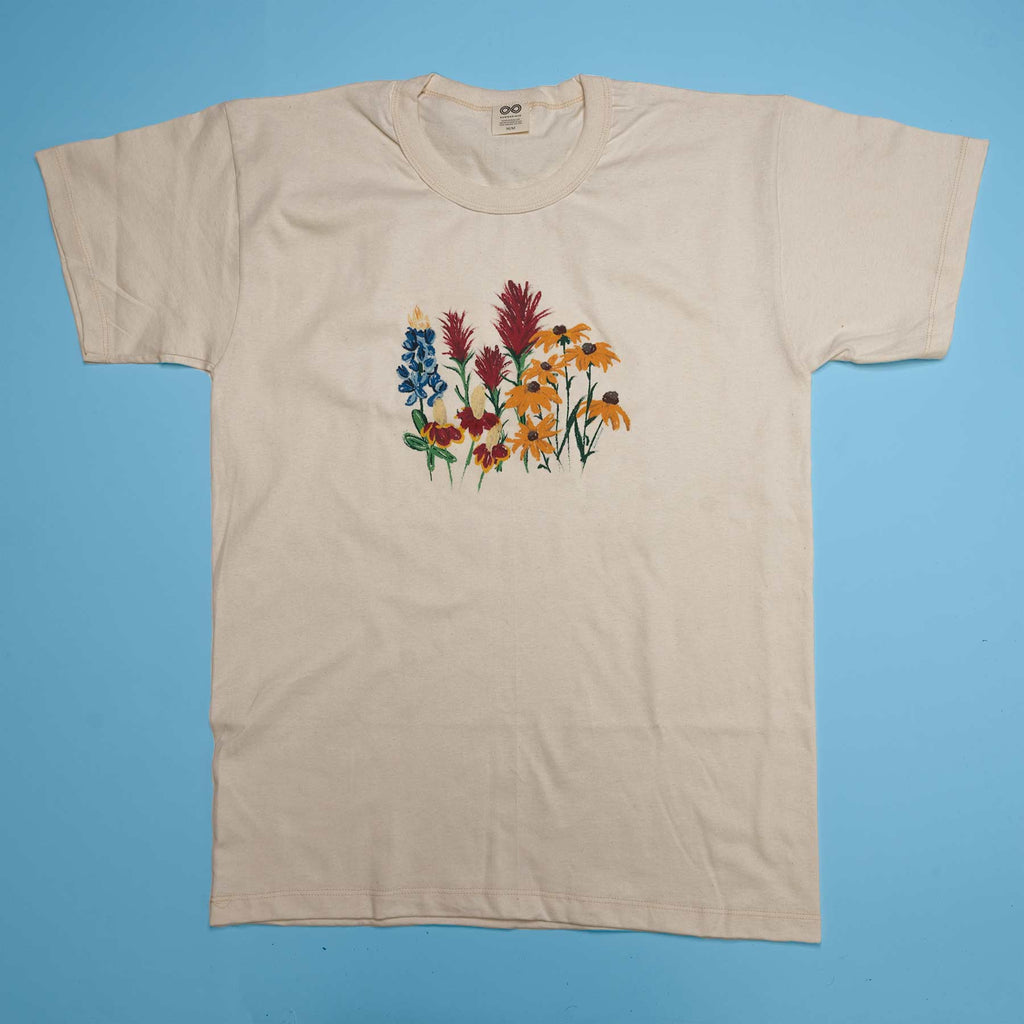 organic cotton t-shirt made in america