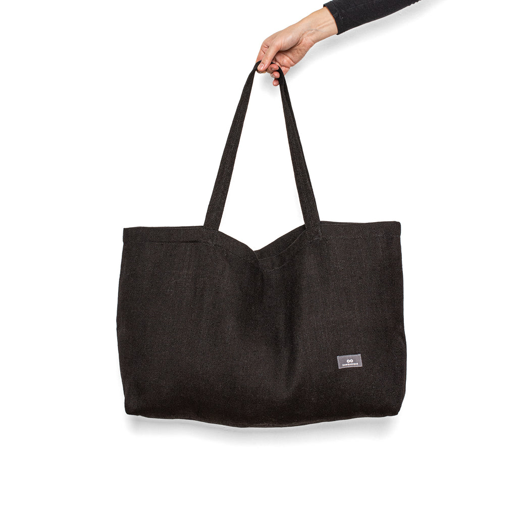 organic hemp shopping bag