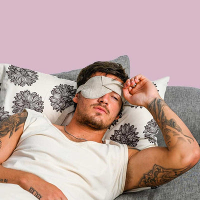 linen sleep mask