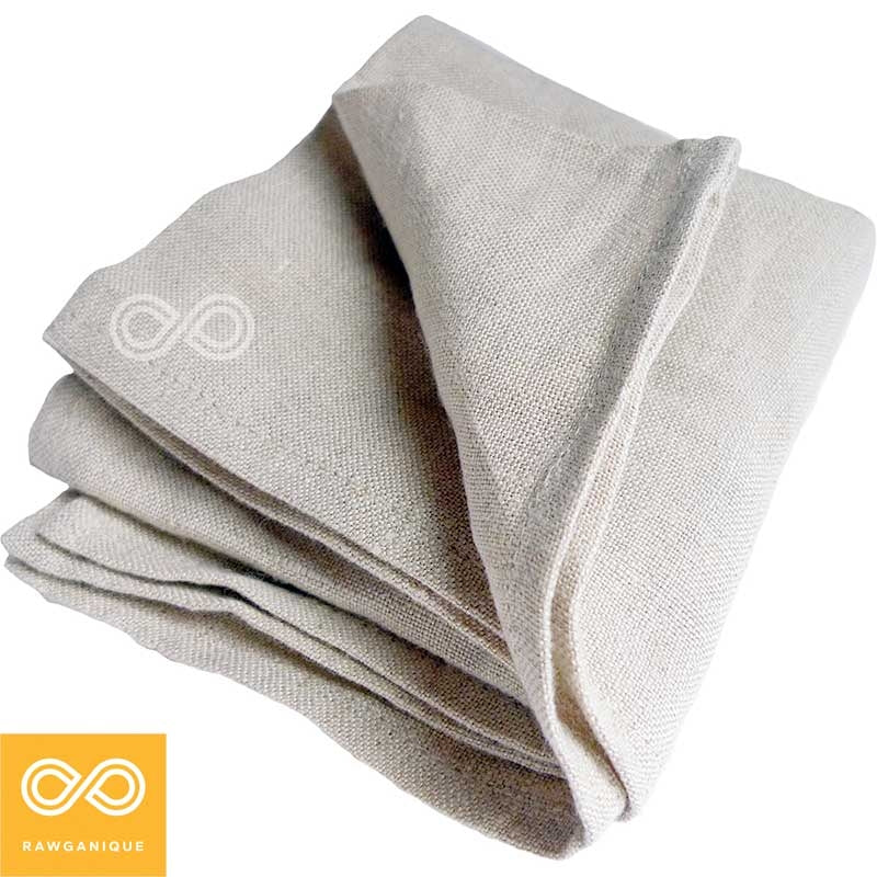 Organic Linen Tea Towels - Neutrals Set of 4