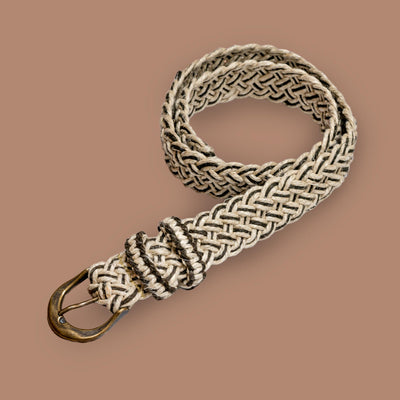 PICCADILLY Hand-Braided 100% Organic Hemp Celtic Belt