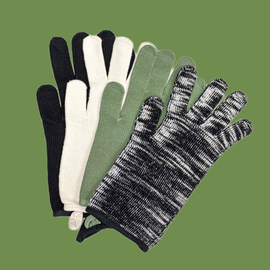 Elastic-free 100% Organic Cotton Gloves (Hypoallergenic; Plastic-Free) –  Rawganique