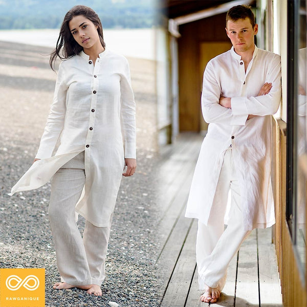 Hemp White Tunic main image 0