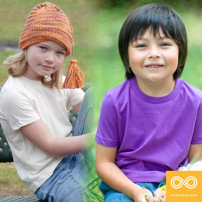 Children’s 100% Organic Cotton T-shirt (Unisex, Grown & Made in USA) (Closeout) (99.99%-100% Biodegradable)