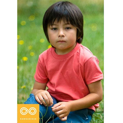 Children’s 100% Organic Cotton T-shirt (Unisex, Grown & Made in USA) (Closeout) (99.99%-100% Biodegradable)