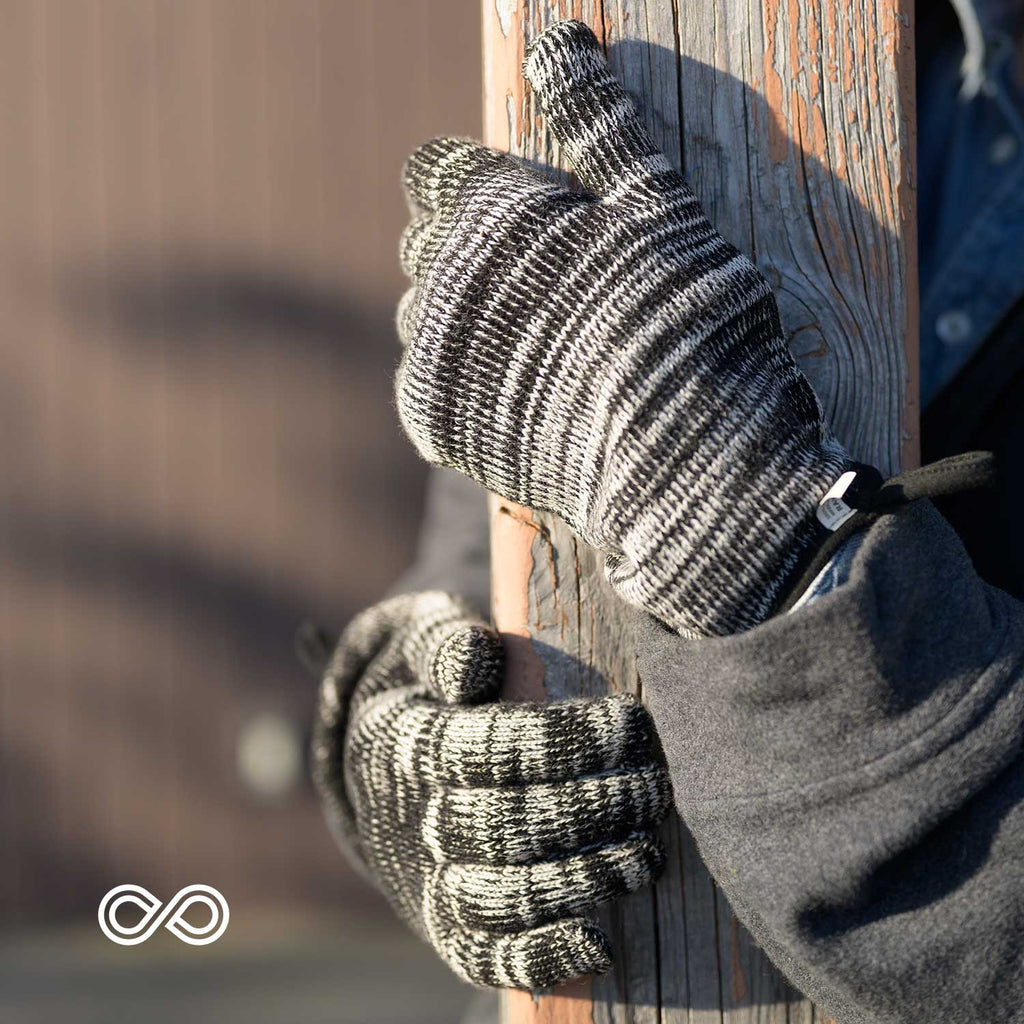 100% organic cotton gloves