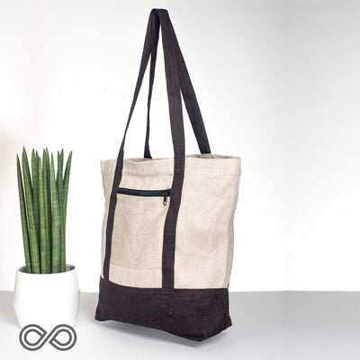 100% hemp tote