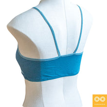 Load image into Gallery viewer, Organic Cotton Crossover Bra Top (Grown &amp; Made in USA) (Discontinued)