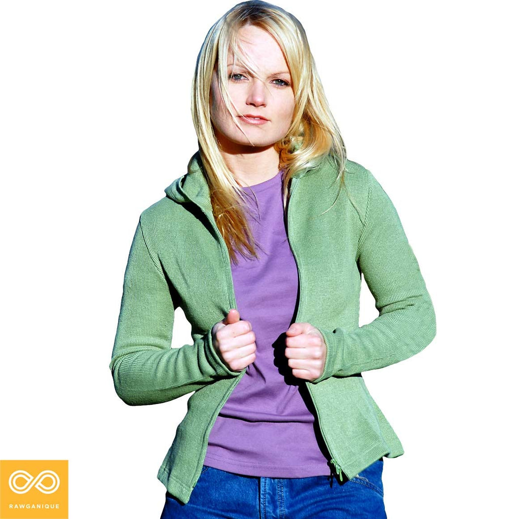 SERENITY Women's Hemp Zippered Hoodie