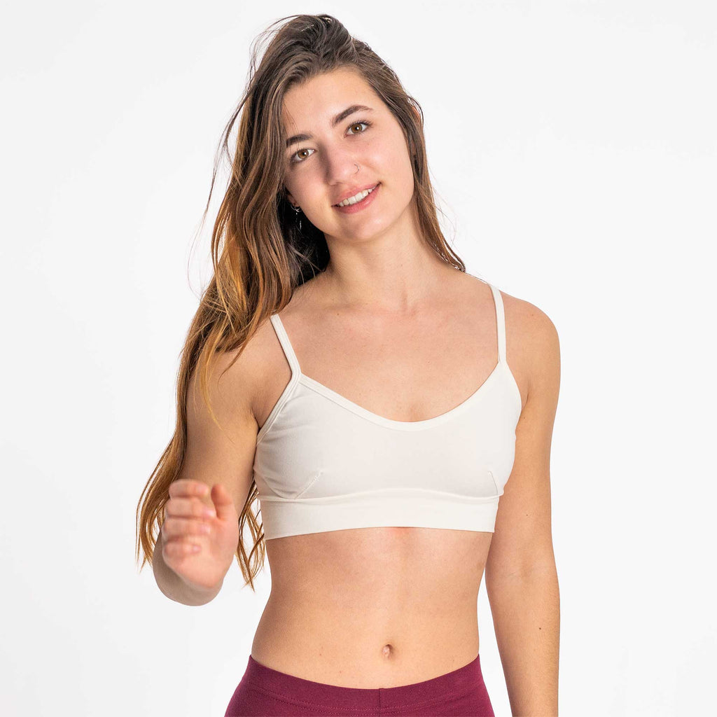 organic cotton bralette