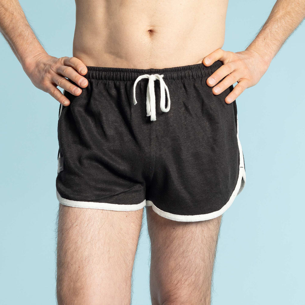 hemp jogging shorts